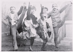 Dancing the Can-Can